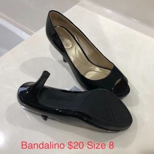 Bandalino Open Toe Heels